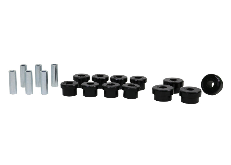 Load image into Gallery viewer, Whiteline Plus 88-00 Honda Civic / 88-9/95 CRX Rear Control Arm - Lower Inner &amp; Outer Bushing Kit
