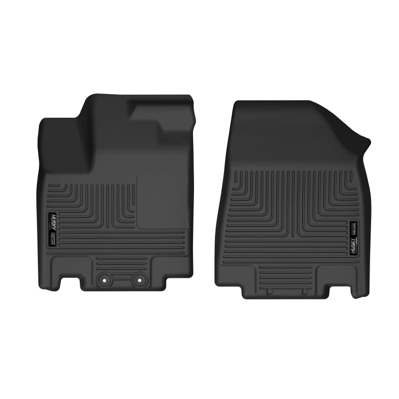 Load image into Gallery viewer, Husky Liners 2022 Nissan Pathfinder / Infiniti QX60 Front Floor Liners - Black

