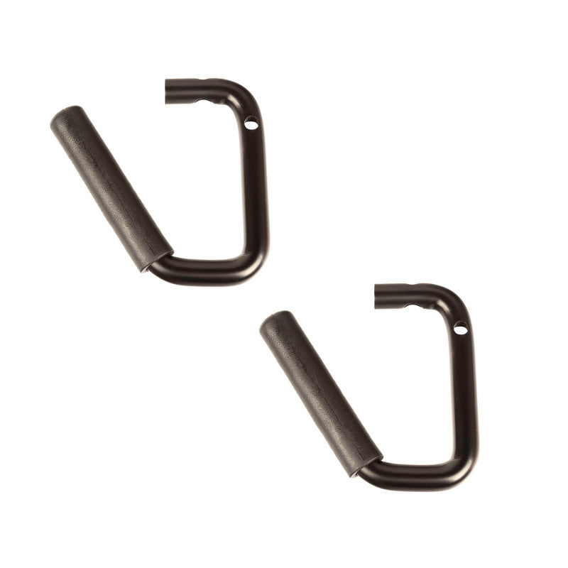 Load image into Gallery viewer, Rugged Ridge Steel Grab Handles Front Pair Black 07-18 Jeep Wrangler JK/JKU
