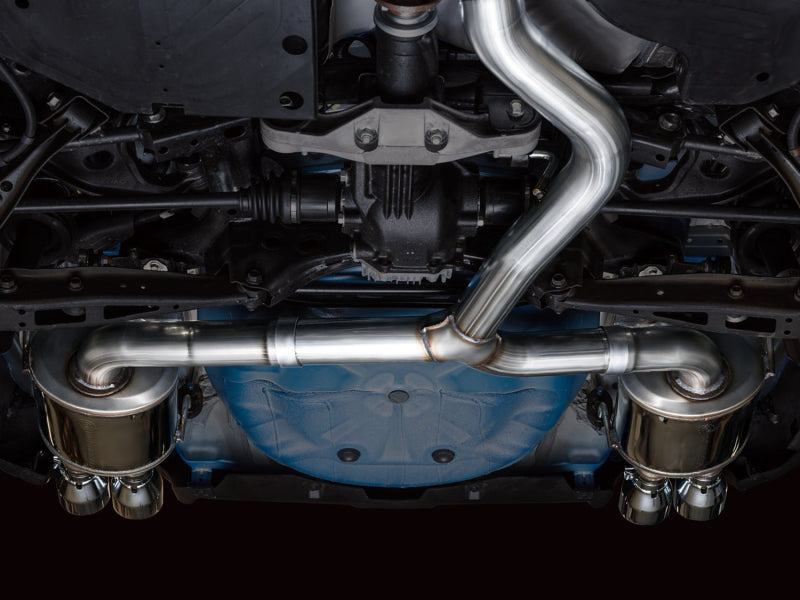 Load image into Gallery viewer, AWE Tuning 2022+ VB Subaru WRX Touring Edition Exhaust - Chrome Silver Tips
