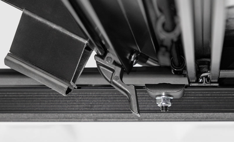 Load image into Gallery viewer, Access LOMAX Tri-Fold Cover Black Urethane Finish 20+ GM 2500/3500 - 6ft 8in Bed
