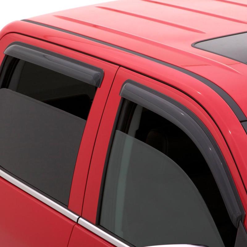 Load image into Gallery viewer, AVS 11-17 Jeep Compass (Old Body Style) Ventvisor Outside Mount Window Deflectors 4pc - Smoke
