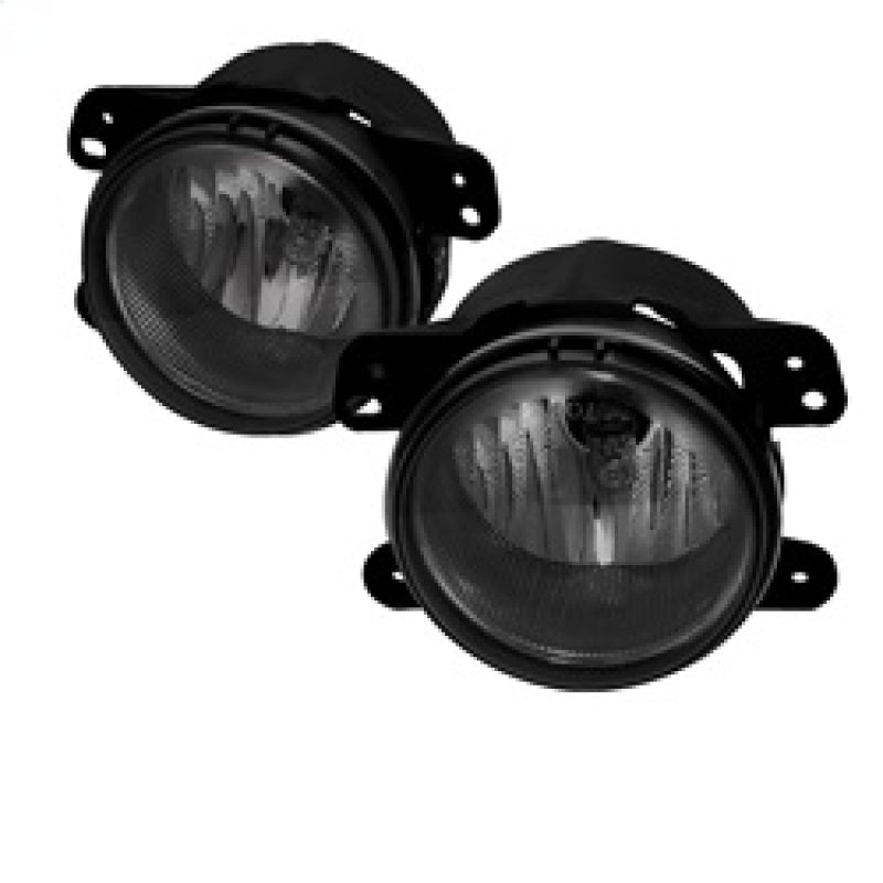 Load image into Gallery viewer, Spyder Dodge Magnum 05-08/Journey 09-10 Jeep Wrangler 07-09 OEM Fog Lights W/Switch Smoke FL-DM05-SM
