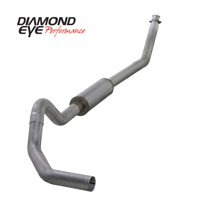 Load image into Gallery viewer, Diamond Eye KIT 4in TB MFLR RPLCMENT PIPE SGL AL: 98.5 - 02 DODGE CUMMINS 5.9L
