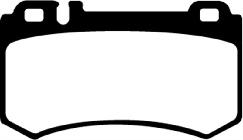 Load image into Gallery viewer, EBC 03-06 Mercedes-Benz CL55 AMG 5.4 Supercharged Redstuff Rear Brake Pads
