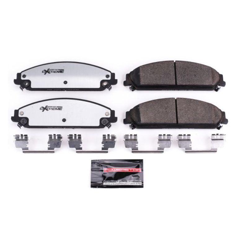 Load image into Gallery viewer, Power Stop 13-14 Chrysler 200 Front Z26 Extreme Street Brake Pads w/Hardware
