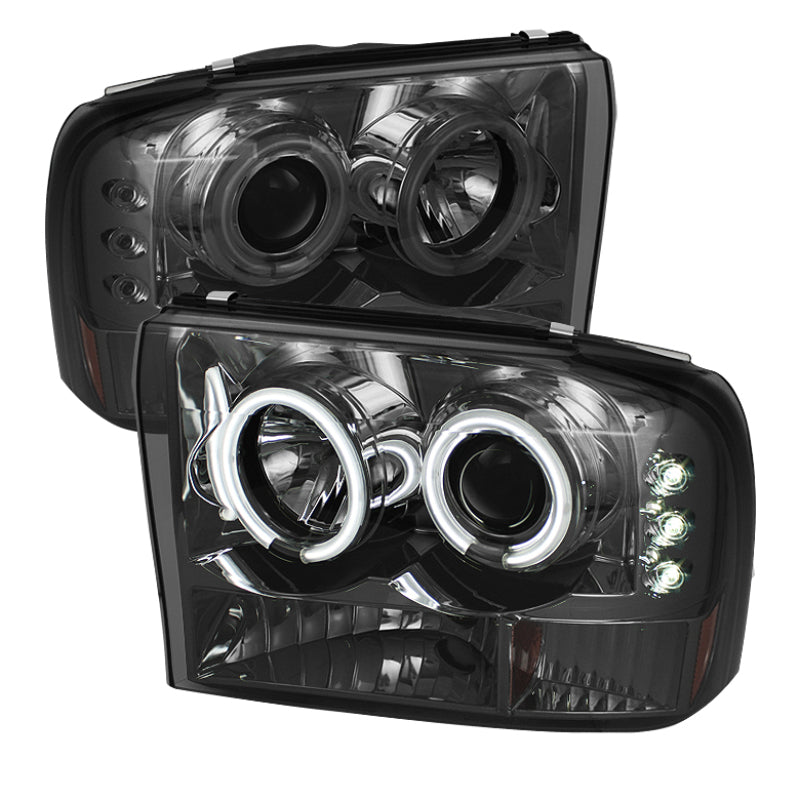 Load image into Gallery viewer, Spyder Ford F250 Super Duty 99-04 Projector Version 2 LED Halo LED Chrm PRO-YD-FF25099-1P-G2-C
