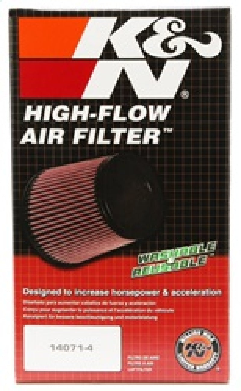 Load image into Gallery viewer, K&amp;N Round Tapered Universal Air Filter 3 inch Flange / 5 inch Base / 4 1/2 inch Top / 6 1/2 inch Hei
