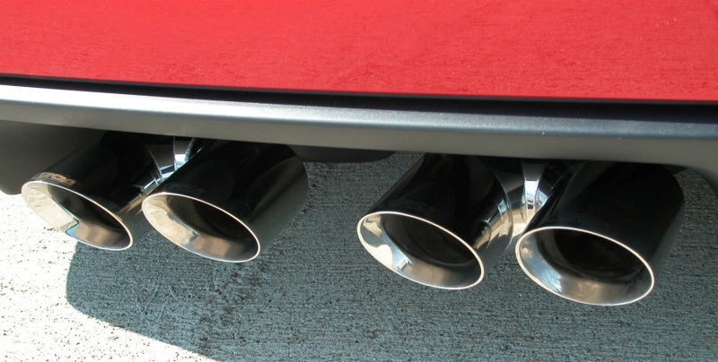 Load image into Gallery viewer, Corsa 06-13 Chevrolet Corvette C6 Z06 7.0L V8 Polished Sport Axle-Back Exhaust
