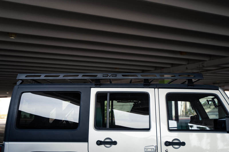 Load image into Gallery viewer, DV8 Offroad 07-18 Jeep Wrangler JK Full-Length Roof Rack
