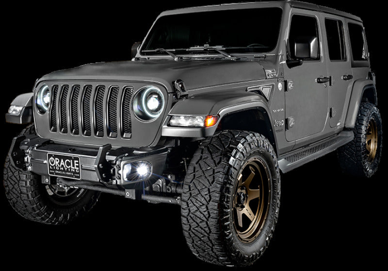 Load image into Gallery viewer, Oracle Jeep Wrangler JK/JL/JT High Performance W LED Fog Lights - White
