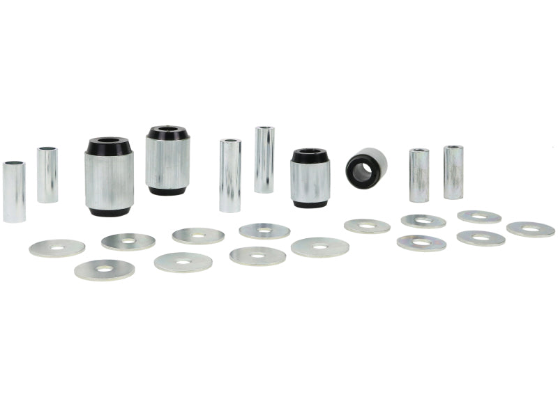 Load image into Gallery viewer, Whiteline Plus 02-09 Lexus GX470 / 06+ Toyota FJ Cruiser Fr C/A - Lwr Inner Front &amp; Rear Bushing Kit

