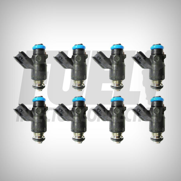 5.3 - 6.0 - 8.1 Truck Brand New 12613412 - Flow Matched set of 8 50 LB @ 4 Bar - Fuel Injector Connection