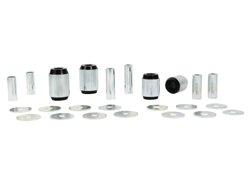 Load image into Gallery viewer, Whiteline Plus 02-09 Lexus GX470 / 06+ Toyota FJ Cruiser Fr C/A - Lwr Inner Front &amp; Rear Bushing Kit
