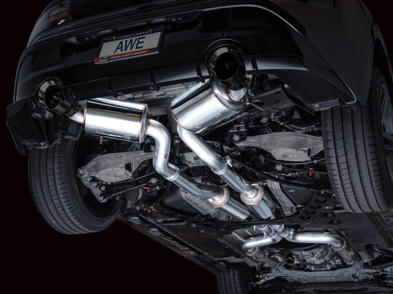 Load image into Gallery viewer, AWE 2023 Nissan Z RZ34 RWD Touring Edition Catback Exhaust System w/ Diamond Black Tips
