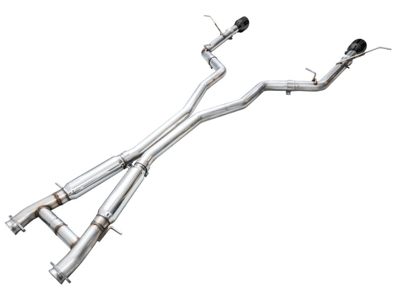 Load image into Gallery viewer, AWE Tuning 18-23 Dodge Durango SRT &amp; Hellcat Track Edition Exhaust - Diamond Black Tips
