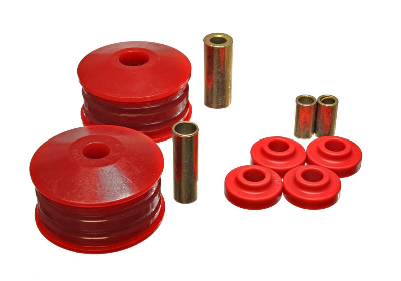 Load image into Gallery viewer, Energy Suspension 06-07 Mitsubishi Eclipse FWD Red Motor Mount Replacement Bushings for V6 (2 tourqu
