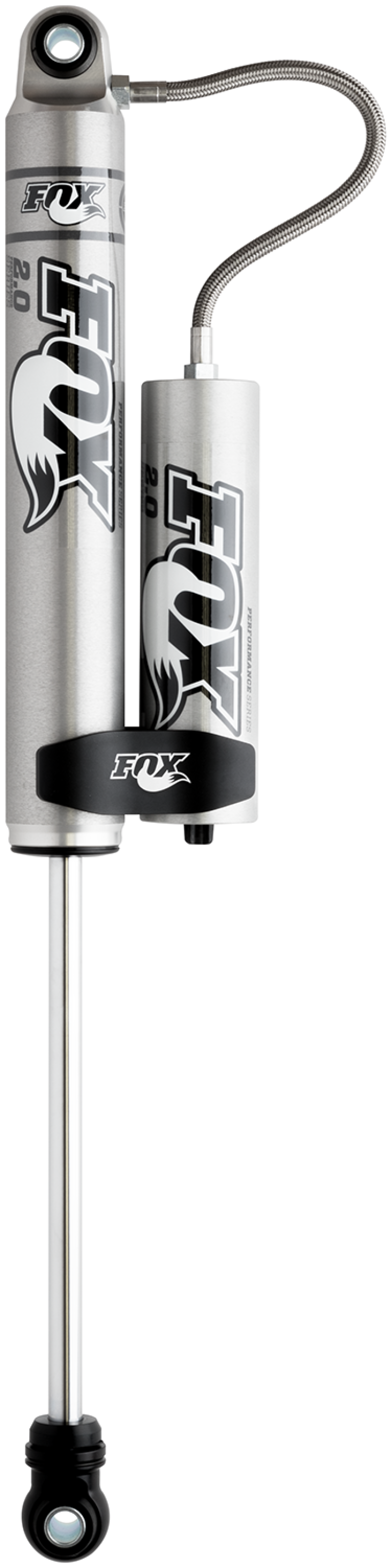 Load image into Gallery viewer, Fox 99+ Chevy HD 2.0 Performance Series 10.6in. Smooth Body Remote Res. Rear Shock / 0-1in. Lift
