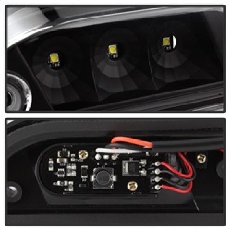 Load image into Gallery viewer, xTune 15-17 Ford F-150 (Not LED Brake/BLIS Tail Compat.)LED 3RD Brake Lght Blk BKL-JH-FF15015-LED-BK
