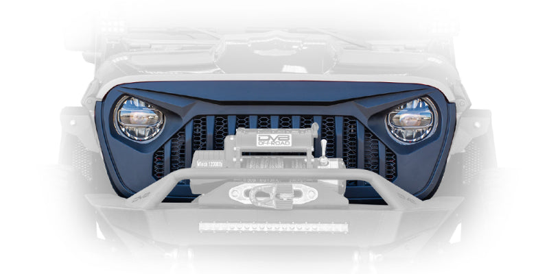 Load image into Gallery viewer, DV8 Offroad 2018+ Jeep JL/ Gladiator Angry Grill
