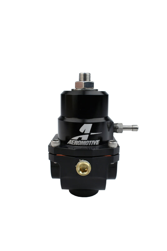 Aeromotive Adjustable Regulator - 35-75PSI - .313 Valve - (2) -08 Inlets/-08 Return