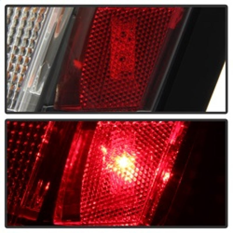 Load image into Gallery viewer, Spyder Chrysler 300C 08-10 V2 Light Bar LED Tail Lights - Red Clear ALT-YD-C308V2-LED-RC
