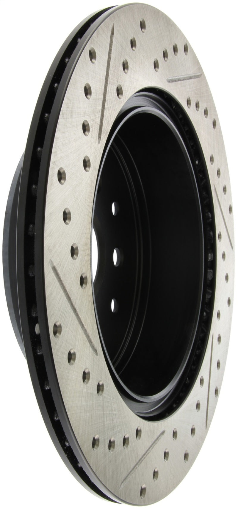 Load image into Gallery viewer, StopTech 5/93-98 Toyota Supra Left Rear Slotted &amp; Drilled Rotor
