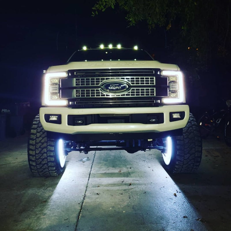Load image into Gallery viewer, Oracle LED Illuminated Wheel Rings - Double LED - White
