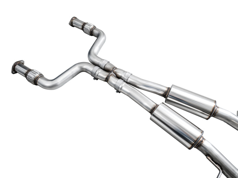 Load image into Gallery viewer, AWE 2023 Nissan Z RZ34 RWD Track Edition Catback Exhaust System w/ Chrome Silver Tips
