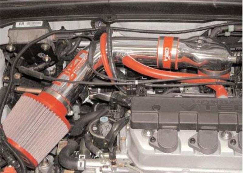 Load image into Gallery viewer, Injen 01-04 Civic Dx Lx Ex Hx Polished Short Ram Intake
