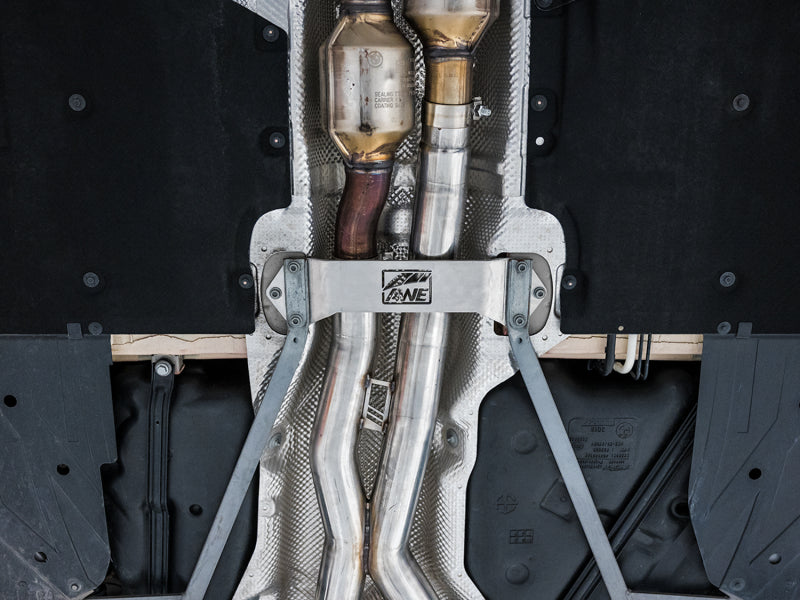 Load image into Gallery viewer, AWE Tuning BMW F8X M3/M4 Track Edition Catback Exhaust - Diamond Black Tips
