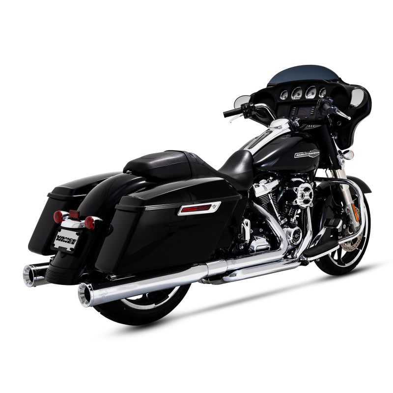 Load image into Gallery viewer, Vance &amp; Hines HD Dresser Duals 17-22 HDr/Heatshield PCX Header Exhaust
