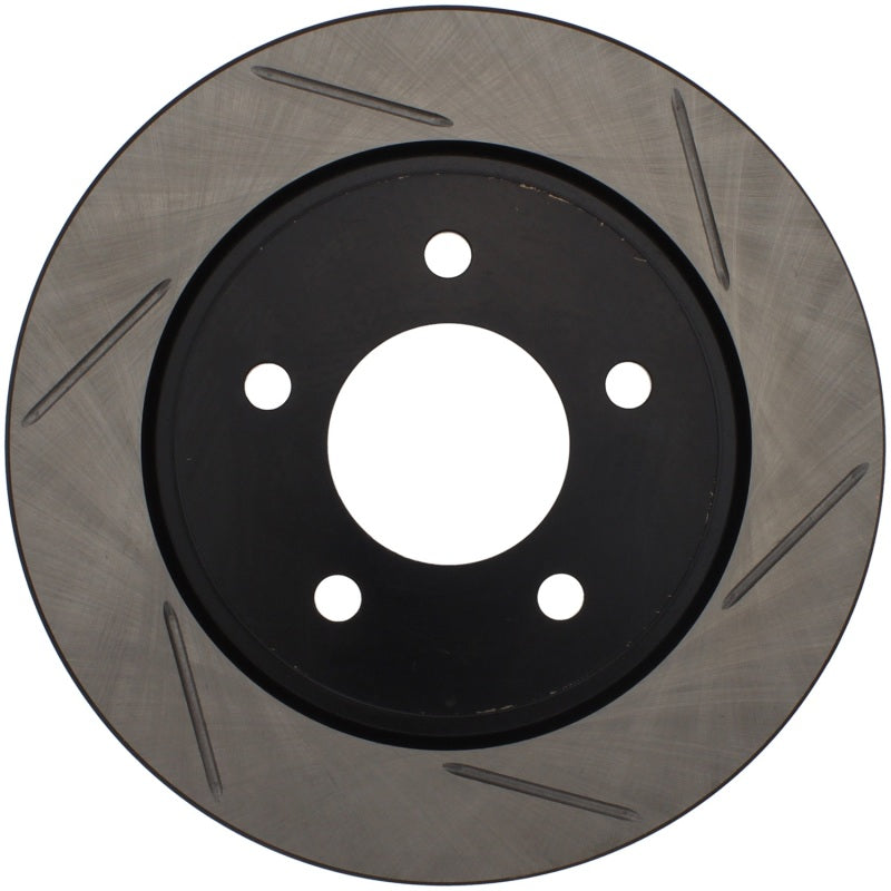 Load image into Gallery viewer, StopTech Power Slot 07-09 Mazdaspeed 3 Slotted Left Rear Rotor
