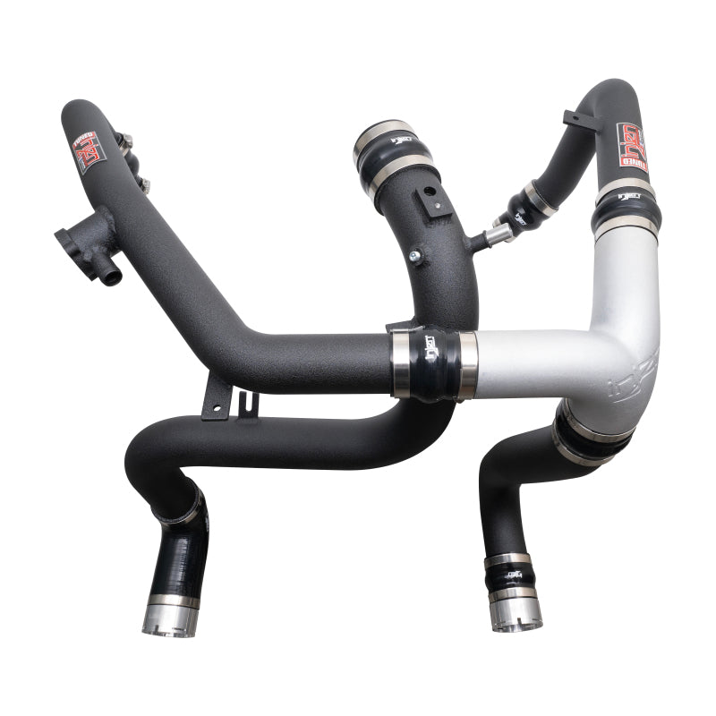 Load image into Gallery viewer, Injen 21-23 Ford Bronco 2.7L V6 (TT) EcoBoost SES Intercooler Pipes - Wrinkle Black
