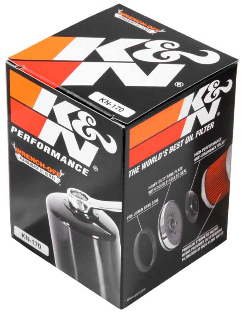 Load image into Gallery viewer, K&amp;N Harley Davidson 3in OD x 4.063in H Oil Filter

