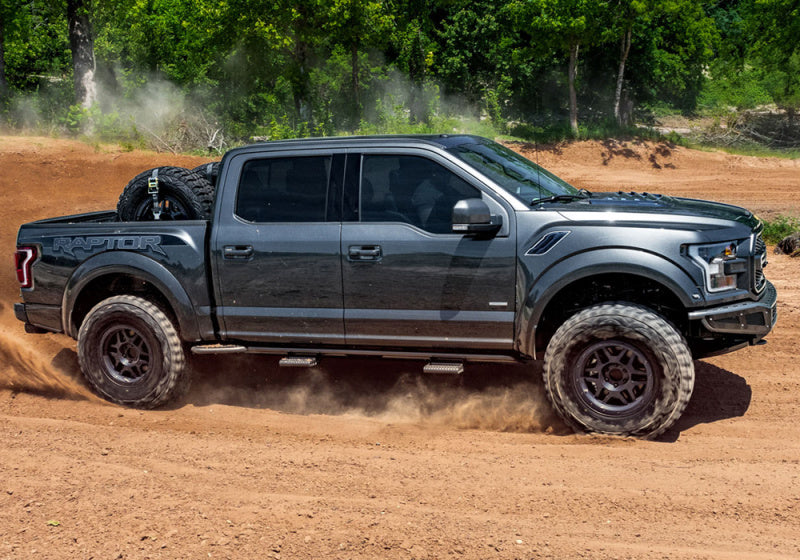 Load image into Gallery viewer, N-Fab RKR Rails 16-17 Toyota Tacoma Double Cab - Tex. Black - 1.75in
