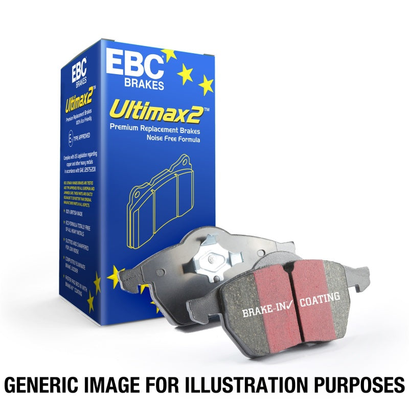 Load image into Gallery viewer, EBC 06-09 Chrysler Aspen 4.7 Ultimax2 Front Brake Pads
