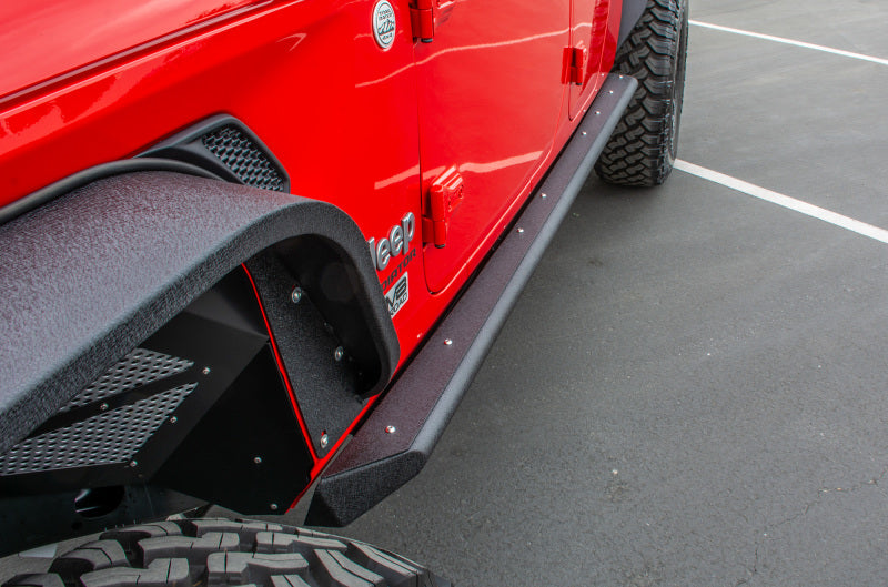 Load image into Gallery viewer, DV8 Offroad 2019+ Jeep Gladiator Side Step/Sliders
