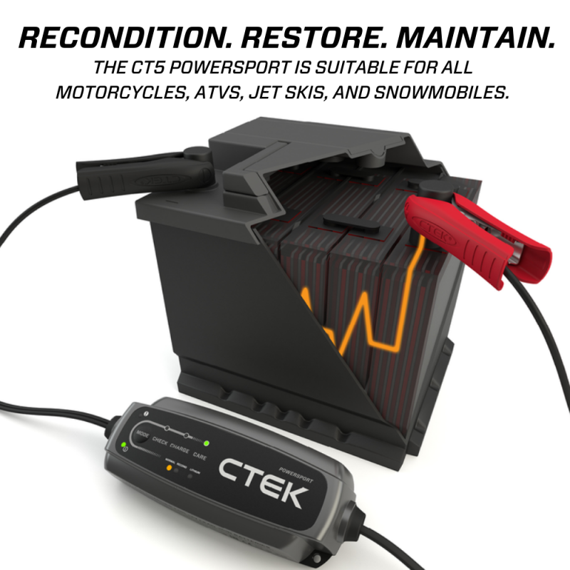Load image into Gallery viewer, CTEK Battery Charger - CT5 Powersport - 2.3A
