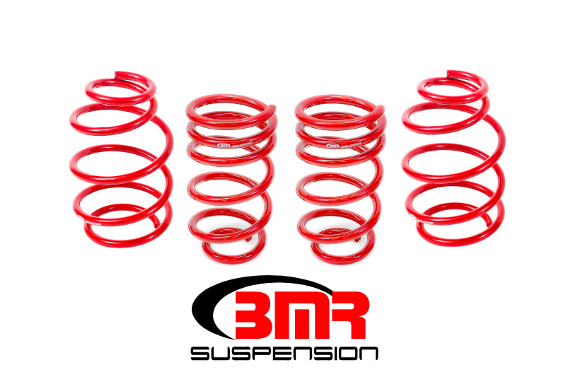 Load image into Gallery viewer, BMR 10-15 5th Gen Camaro V8 Lowering Spring Kit (Set Of 4) - Red

