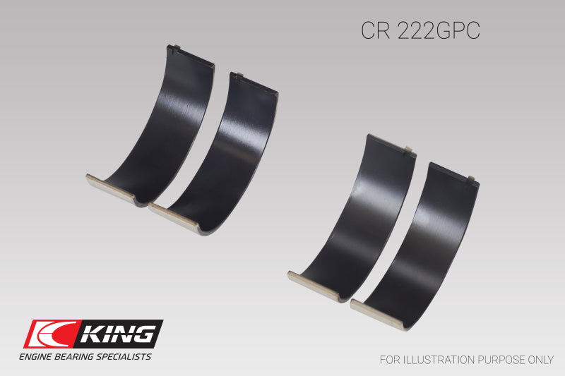 Load image into Gallery viewer, King BMW N55B30A Sputter Replacement (Size STD) Rod Bearing Set (2 Pair)
