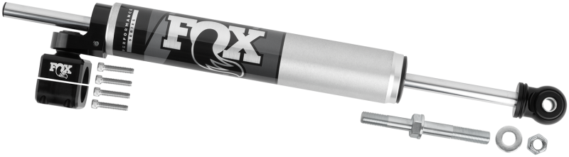 Load image into Gallery viewer, Fox 2007+ Jeep JK 8.2in 2.0 Tie Rod Clamp Steering Stabilizer
