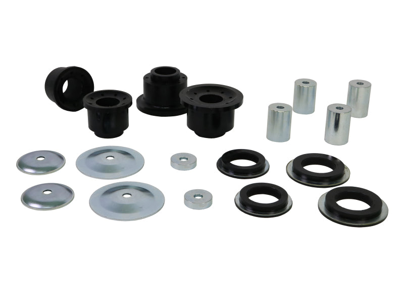 Load image into Gallery viewer, Whiteline Plus 3/08+ Dodge Challenger / 11/05+ Charger Rear Crossmember Front/Rear Mount Insert
