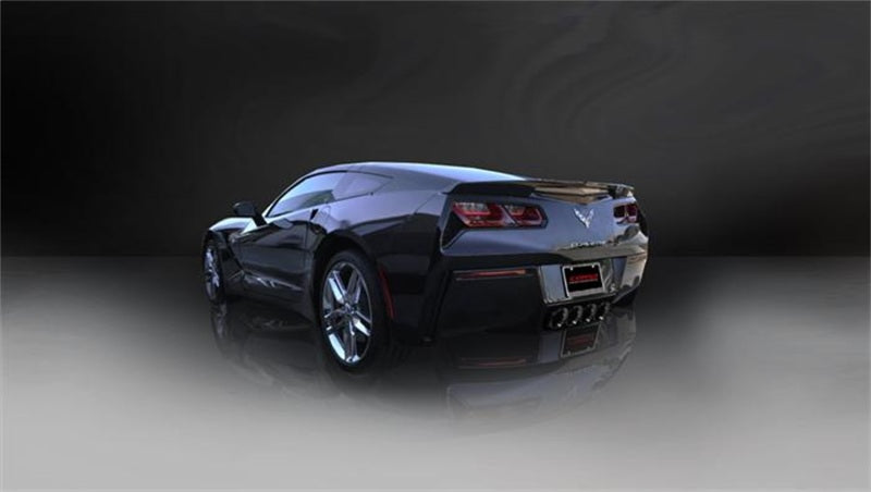 Load image into Gallery viewer, Corsa 15-15 Chevrolet Corvette 6.2L V8 Quad 45in Polished Black Pro-Series Tip Kit
