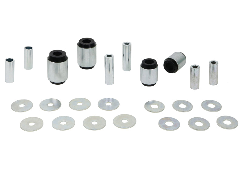 Load image into Gallery viewer, Whiteline Plus 02-09 Lexus GX470 / 06+ Toyota FJ Cruiser Fr C/A - Lwr Inner Front &amp; Rear Bushing Kit
