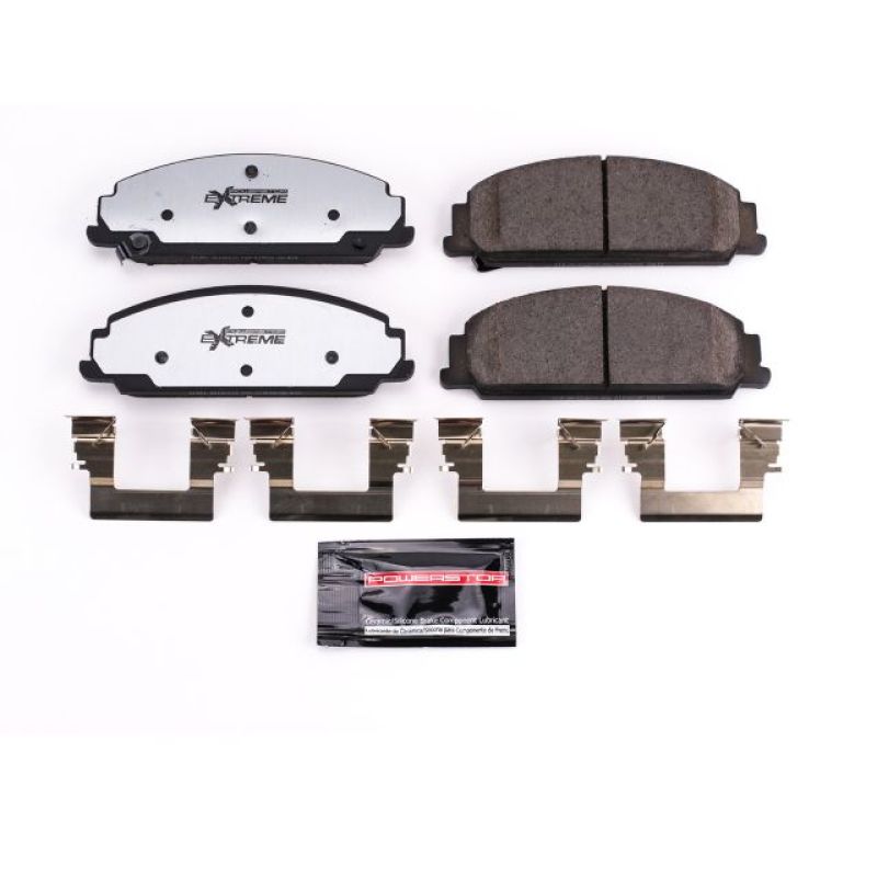 Load image into Gallery viewer, Power Stop 08-09 Pontiac G8 Front Z26 Extreme Street Brake Pads w/Hardware
