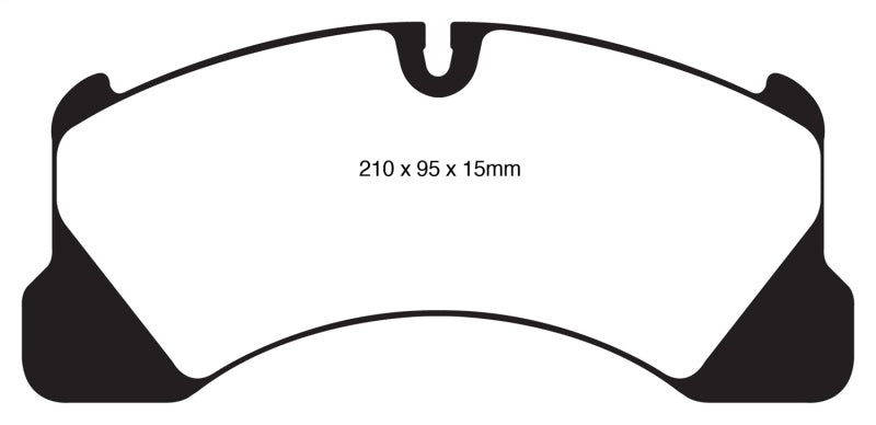 Load image into Gallery viewer, EBC 10+ Volkswagen Touareg 3.0 Supercharged Hybrid Redstuff Front Brake Pads
