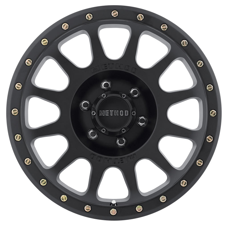 Load image into Gallery viewer, Method MR305 NV 18x9 +18mm Offset 6x135 94mm CB Matte Black Wheel
