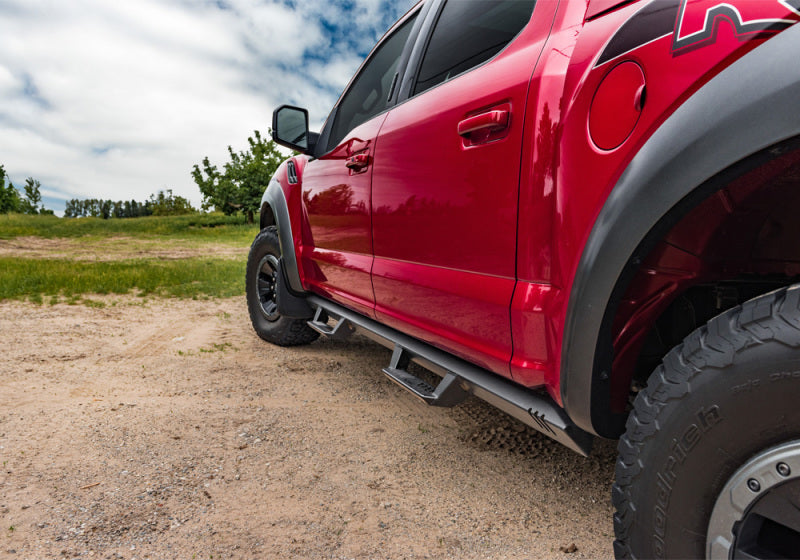 Load image into Gallery viewer, N-Fab EPYX 07-18 Jeep Wrangler JK 4DR SUV - Cab Length - Tex. Black
