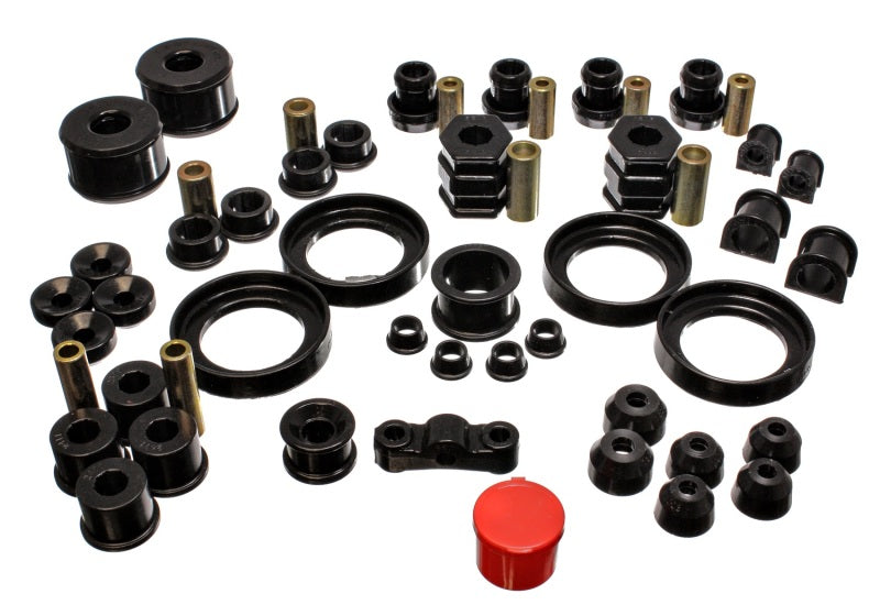 Load image into Gallery viewer, Energy Suspension 99-00 Honda Civic Si Black Hyper-Flex Master Bushing Set
